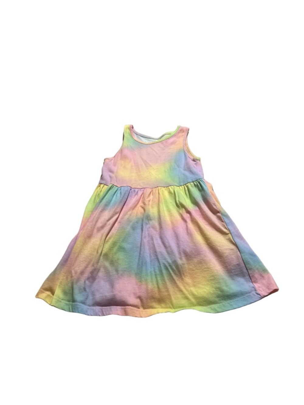 H&M Rainbow Tie-Dye Sleeveless Dress
